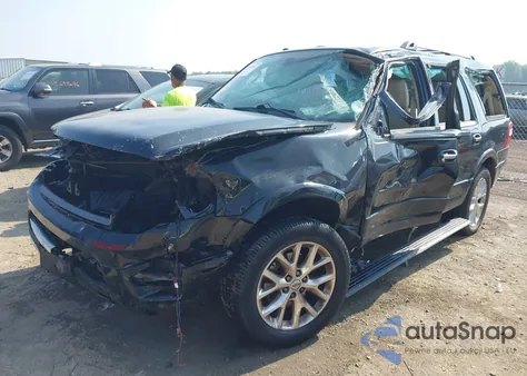 2015 Ford Expedition Limited z USA, uszkodzony, nr VIN 1FMJU2AT3FEF09598